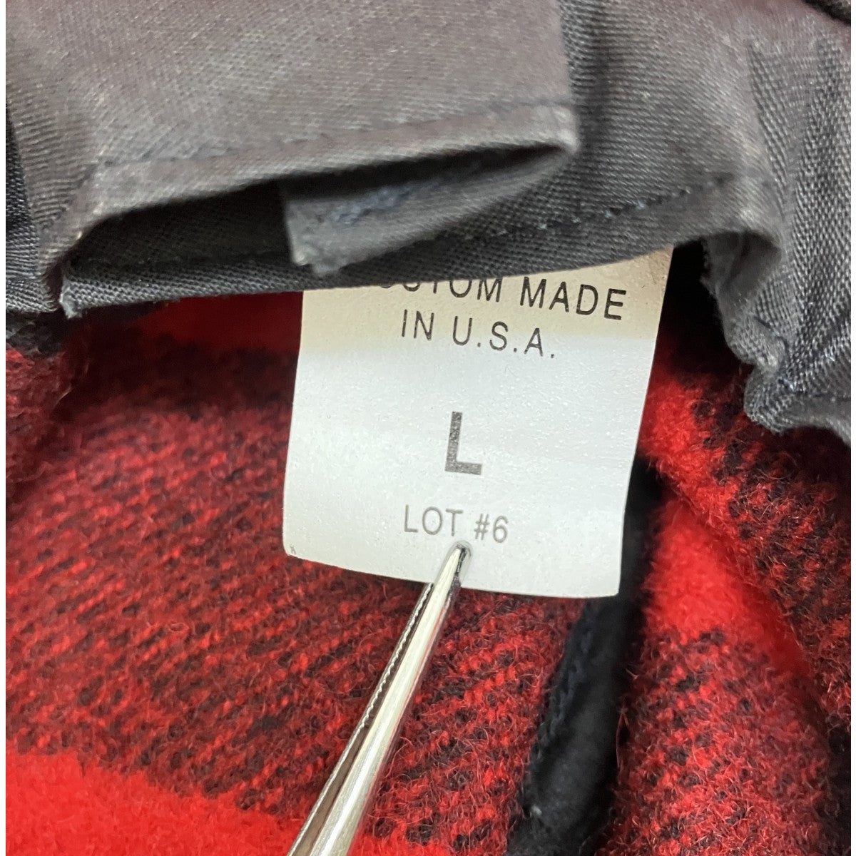 MACKINAW WOOL HATチェックハット