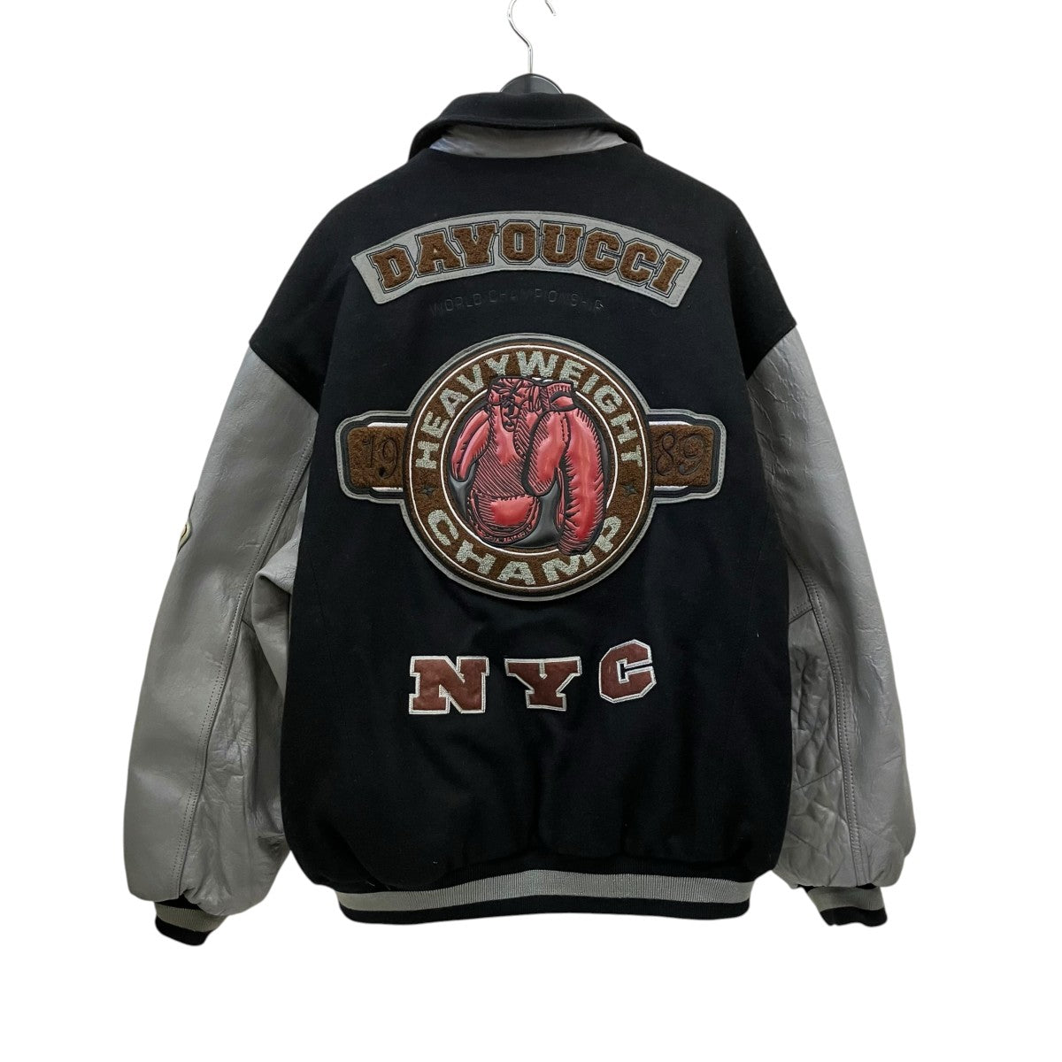 DAVOUCCI スタジャン 古着・中古-4枚目のアイテム画像