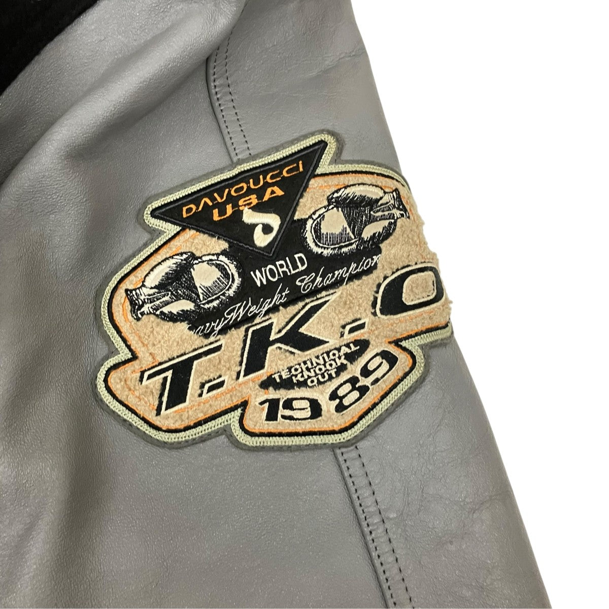 DAVOUCCI スタジャン 古着・中古-5枚目のアイテム画像
