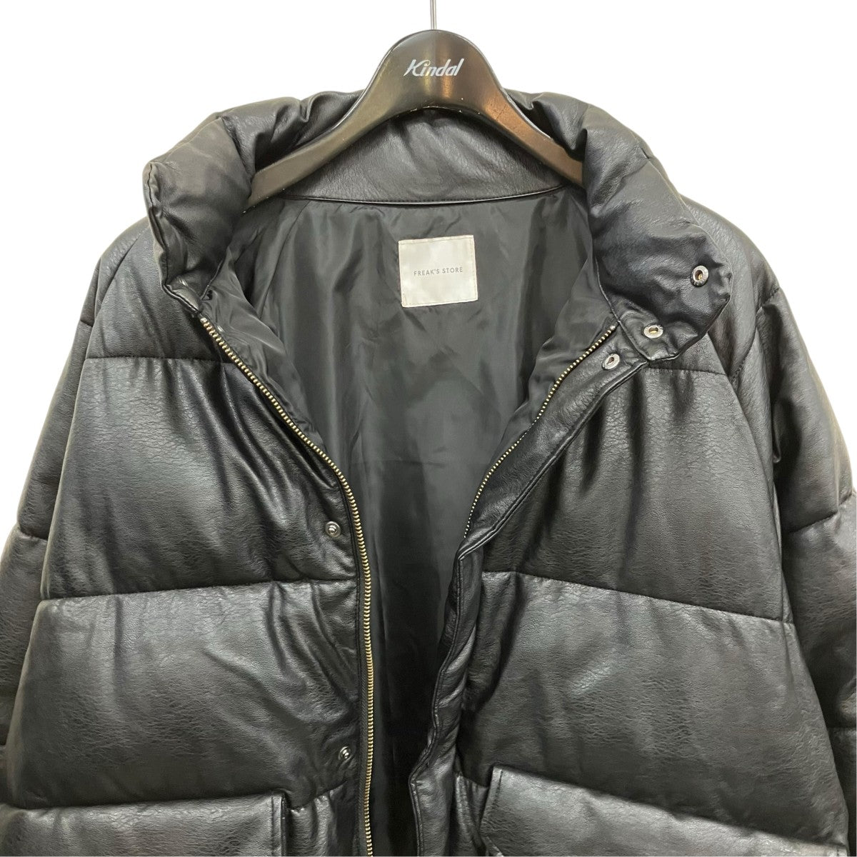 FREAK’S STORE フェイクレザー中綿ジャケット233-1513 古着・中古-3枚目のアイテム画像
