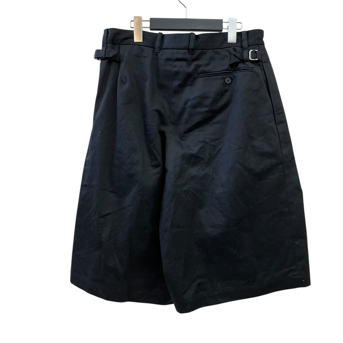 Avila black eirin katsuragiサイドアジャスタータックショートパンツ