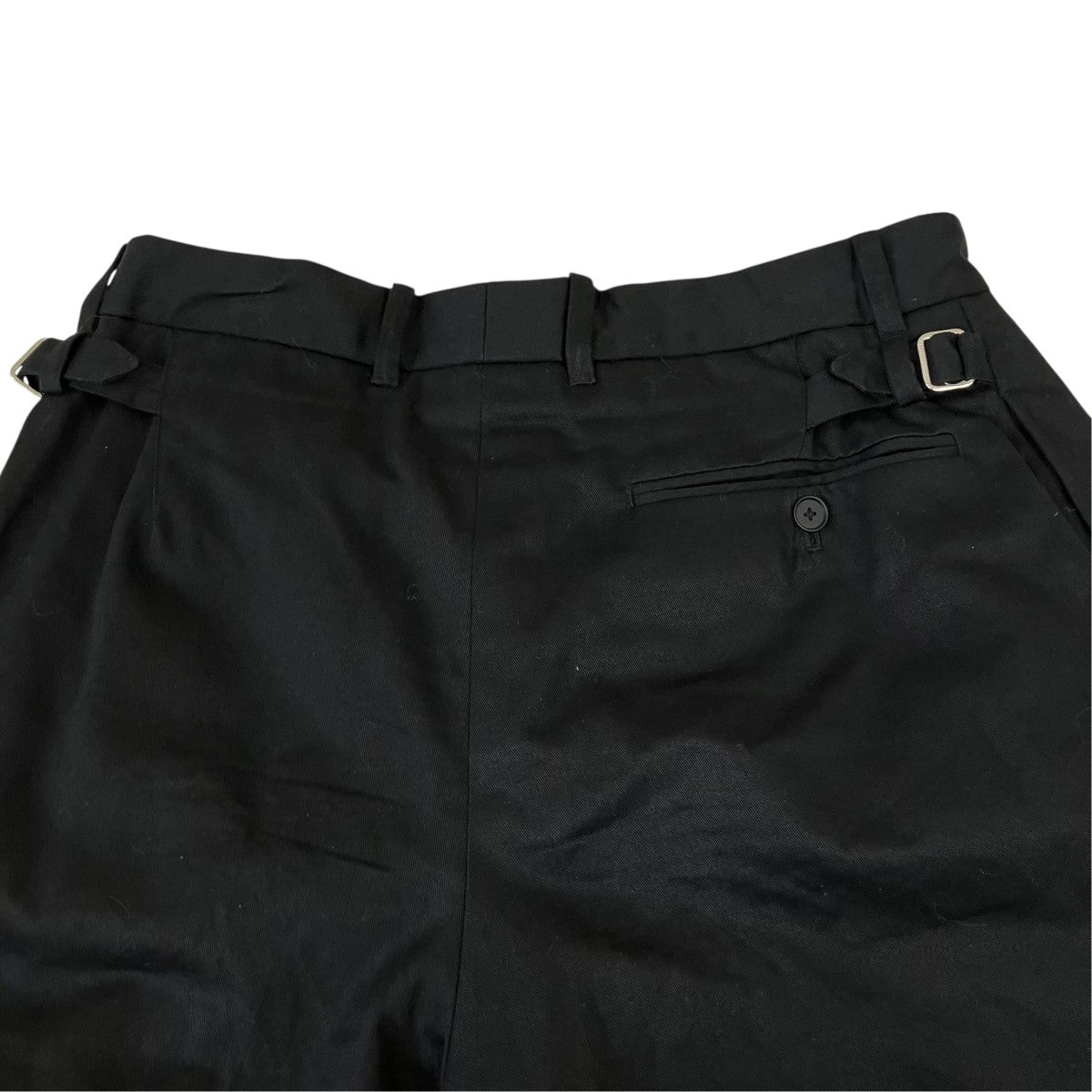 Avila black eirin katsuragiサイドアジャスタータックショートパンツ