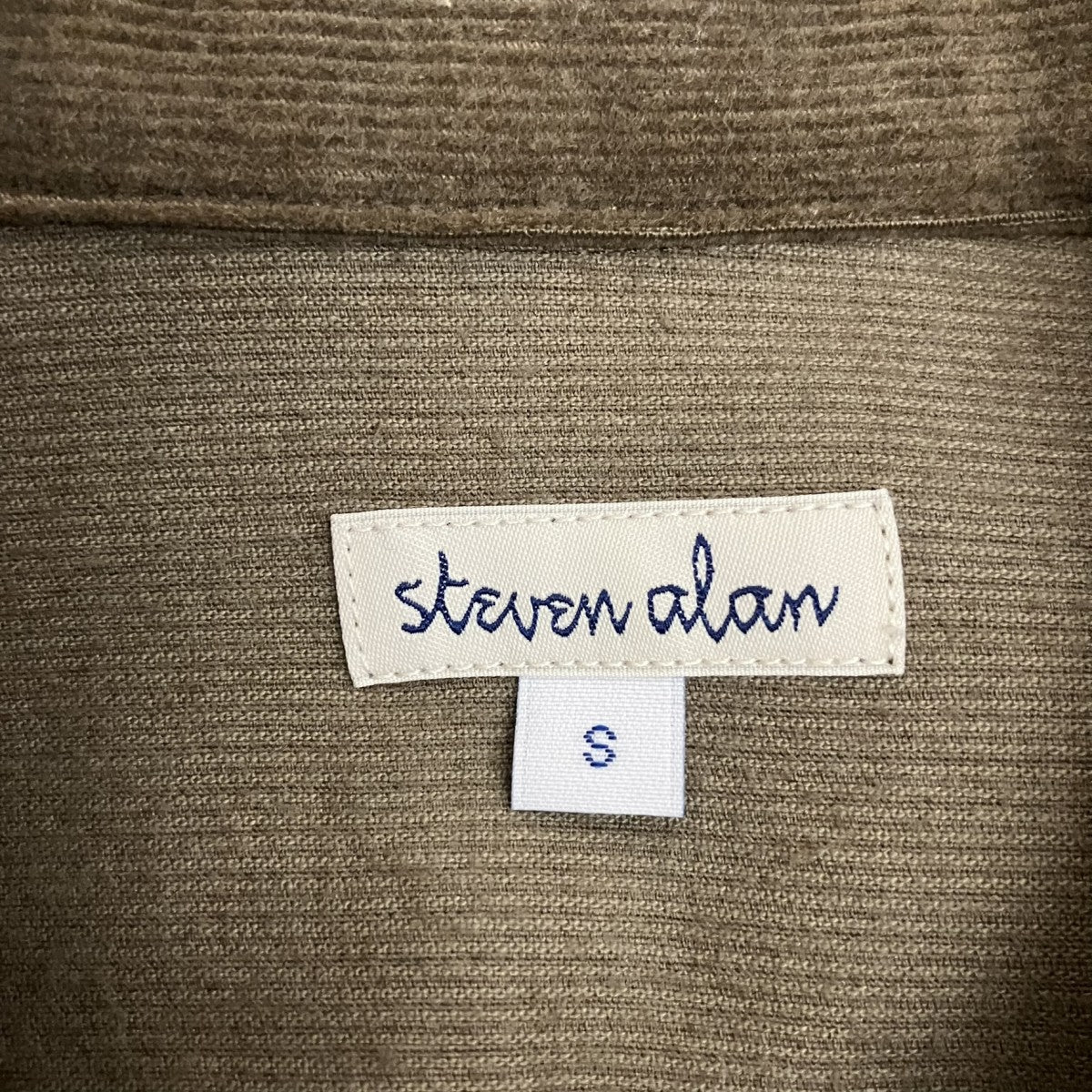 C W CORDUROY BLOUSON SHIRTコーデュロイシャツジャケット8111-173-0632