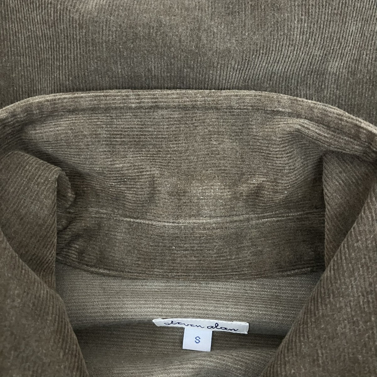 C W CORDUROY BLOUSON SHIRTコーデュロイシャツジャケット8111-173-0632