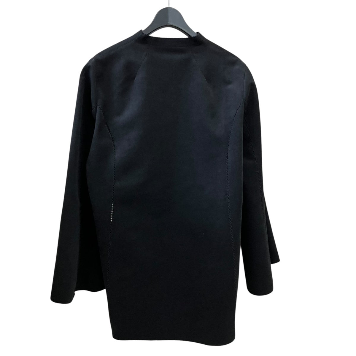 フェイクレザーブラウスMM25FW-SH504 Synthetic Leather Fancy Ftitch Top