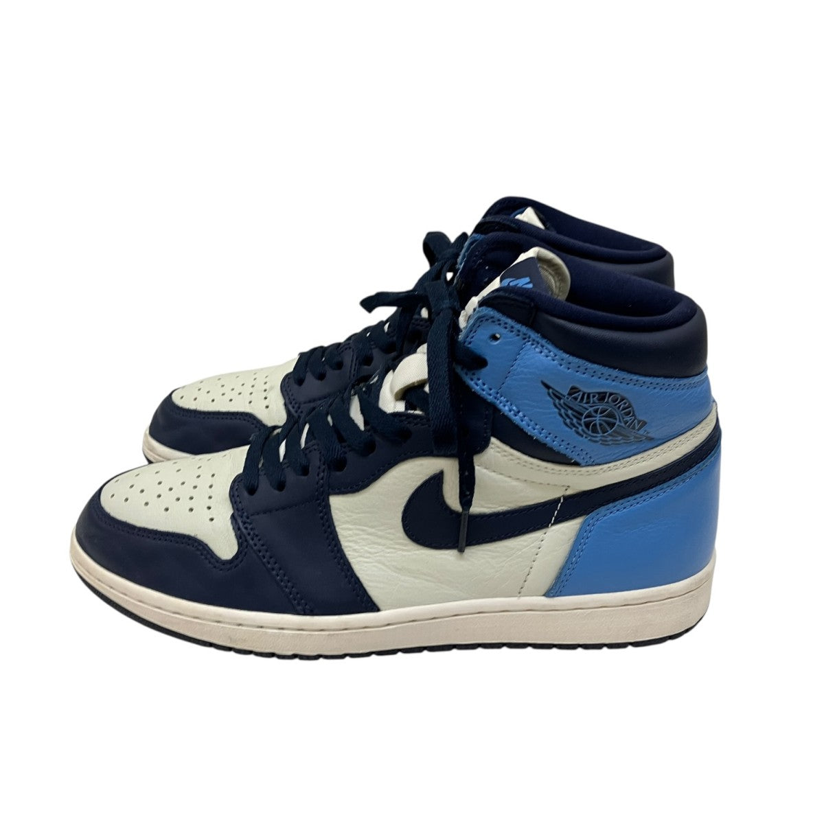 Air Jordan 1 Retro High OG Obsidian University Blueハイカットスニーカー555088-140