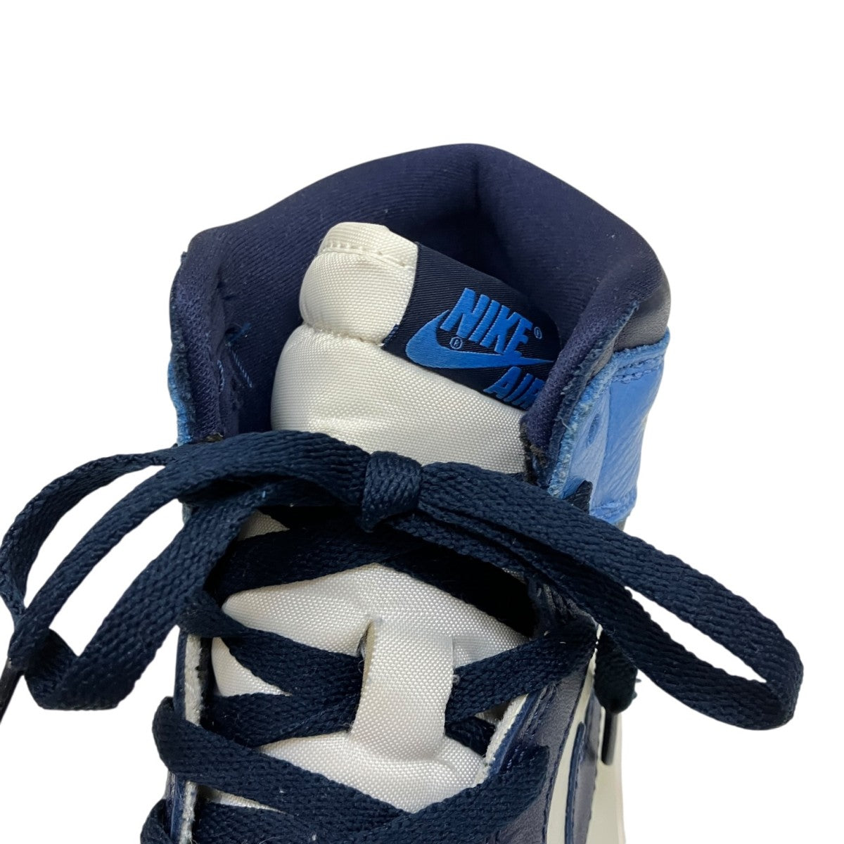 Air Jordan 1 Retro High OG Obsidian University Blueハイカットスニーカー555088-140