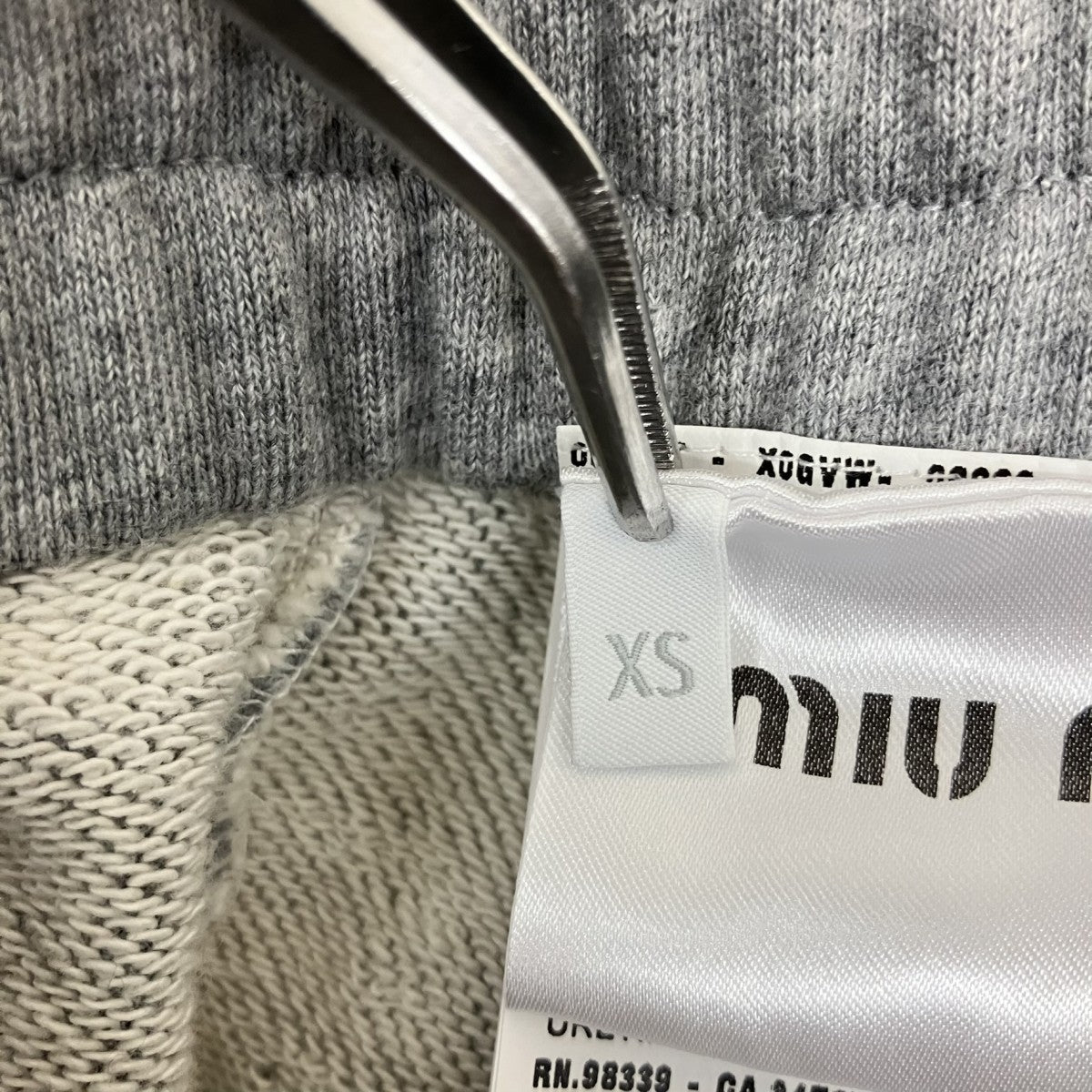 MIU MIU スウェットスカートAMM1 2022 1426 古着・中古-6枚目のアイテム画像