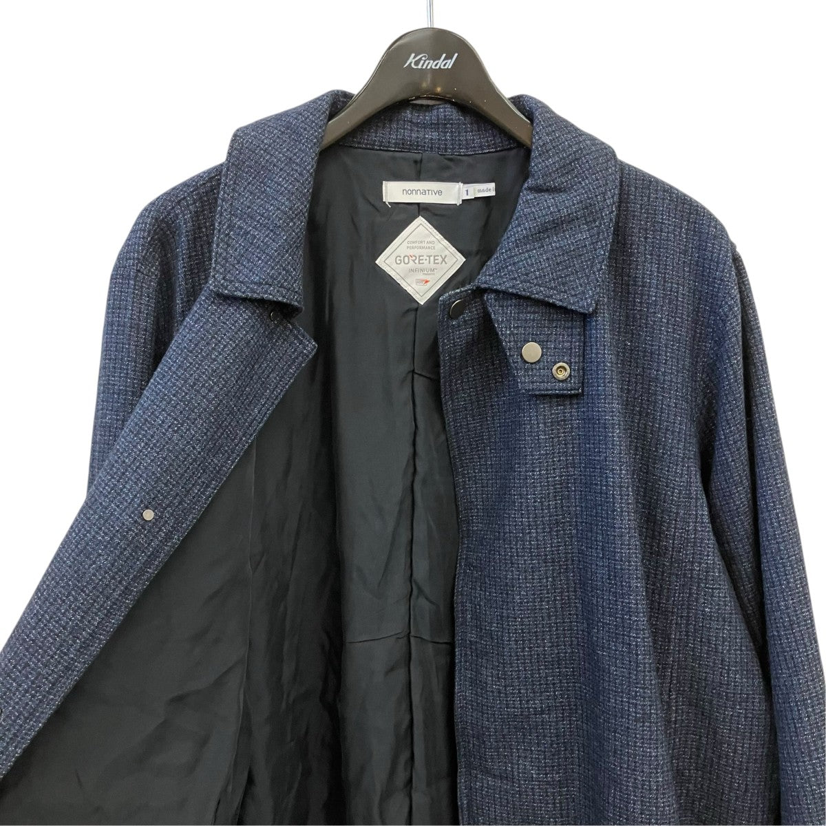nonnative GORE-TEX PLOWMAN COATステンカラーコートNN-J3917 古着・中古-3枚目のアイテム画像