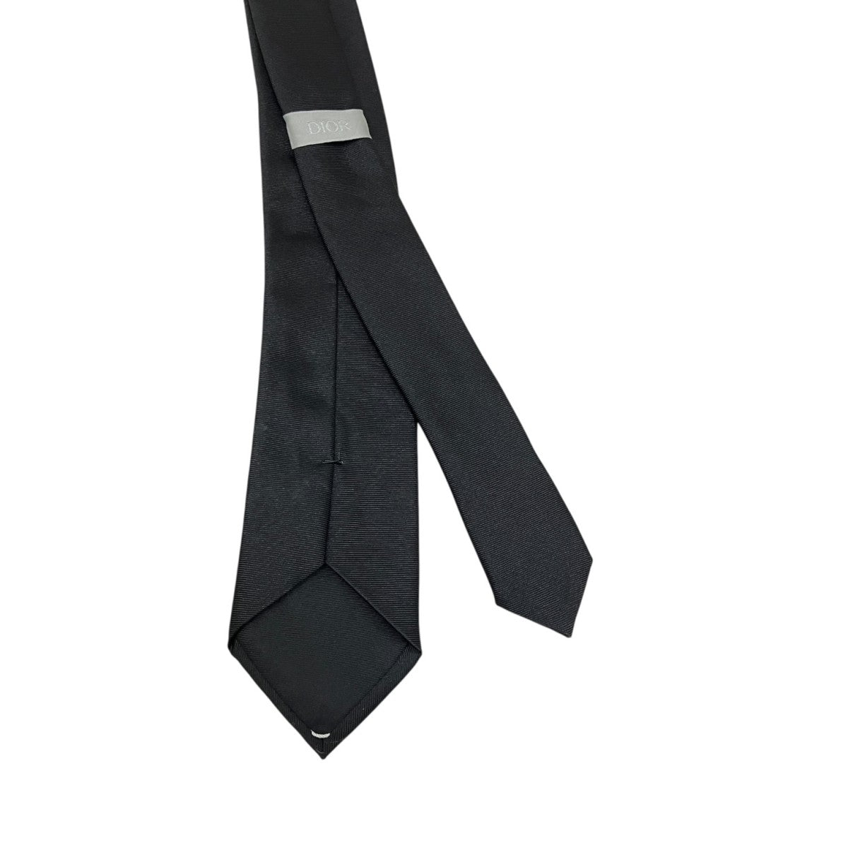 Dior Homme(ディオールオム) ワンポイントロゴネクタイ ブラック