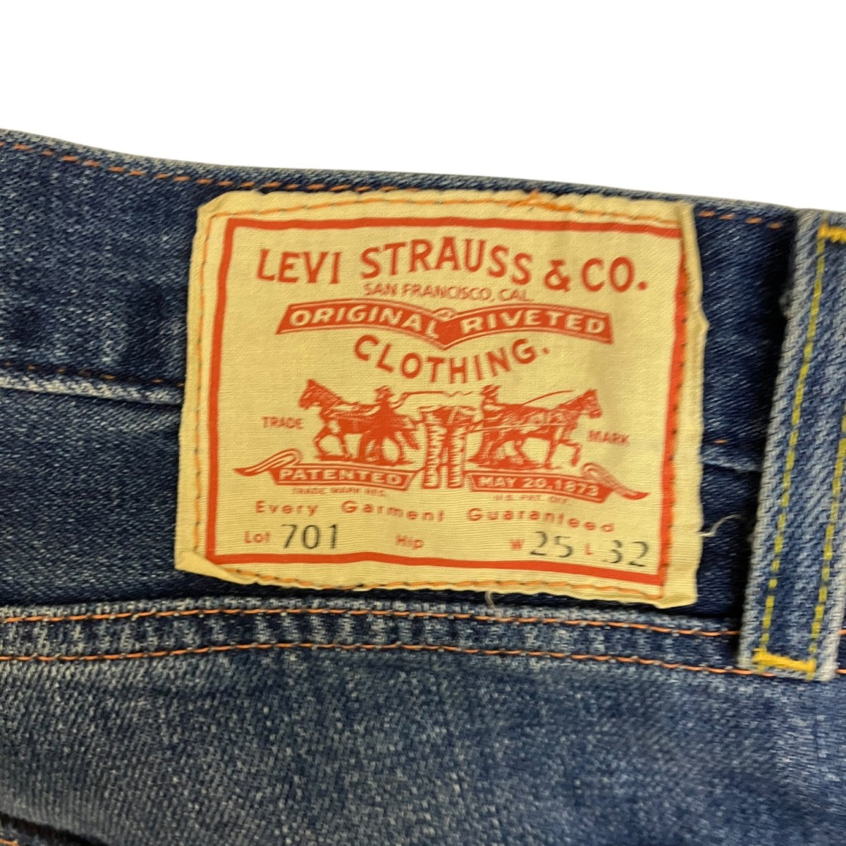 LVC LEVI’S 701 BIGE 赤耳パンツデニムパンツPC9-50701-0039