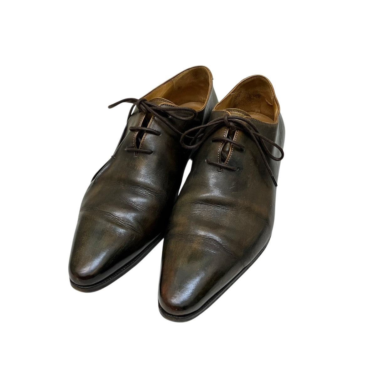 Berluti ピアッシング内羽根プレーントゥシューズ0657 古着・中古-1枚目のアイテム画像