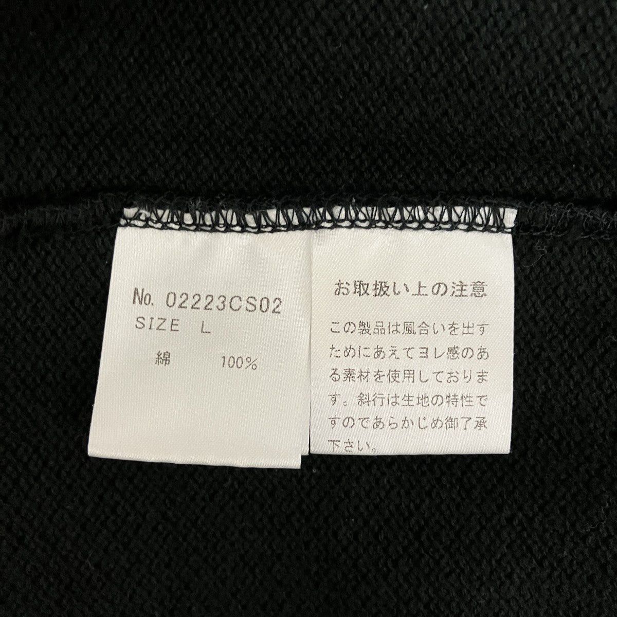ロングスリーブTシャツ0223CS02