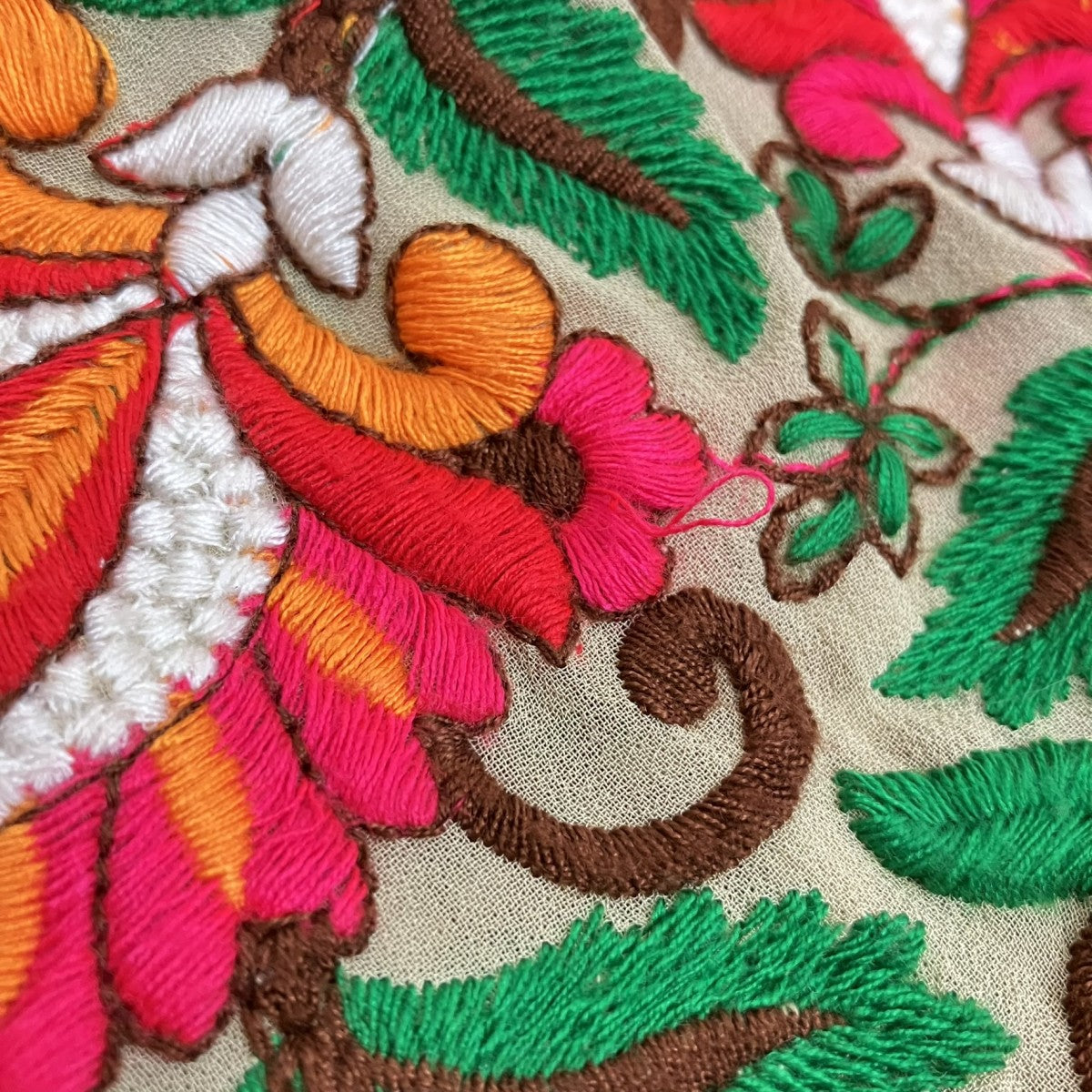 総柄刺繍スカートRS-S003