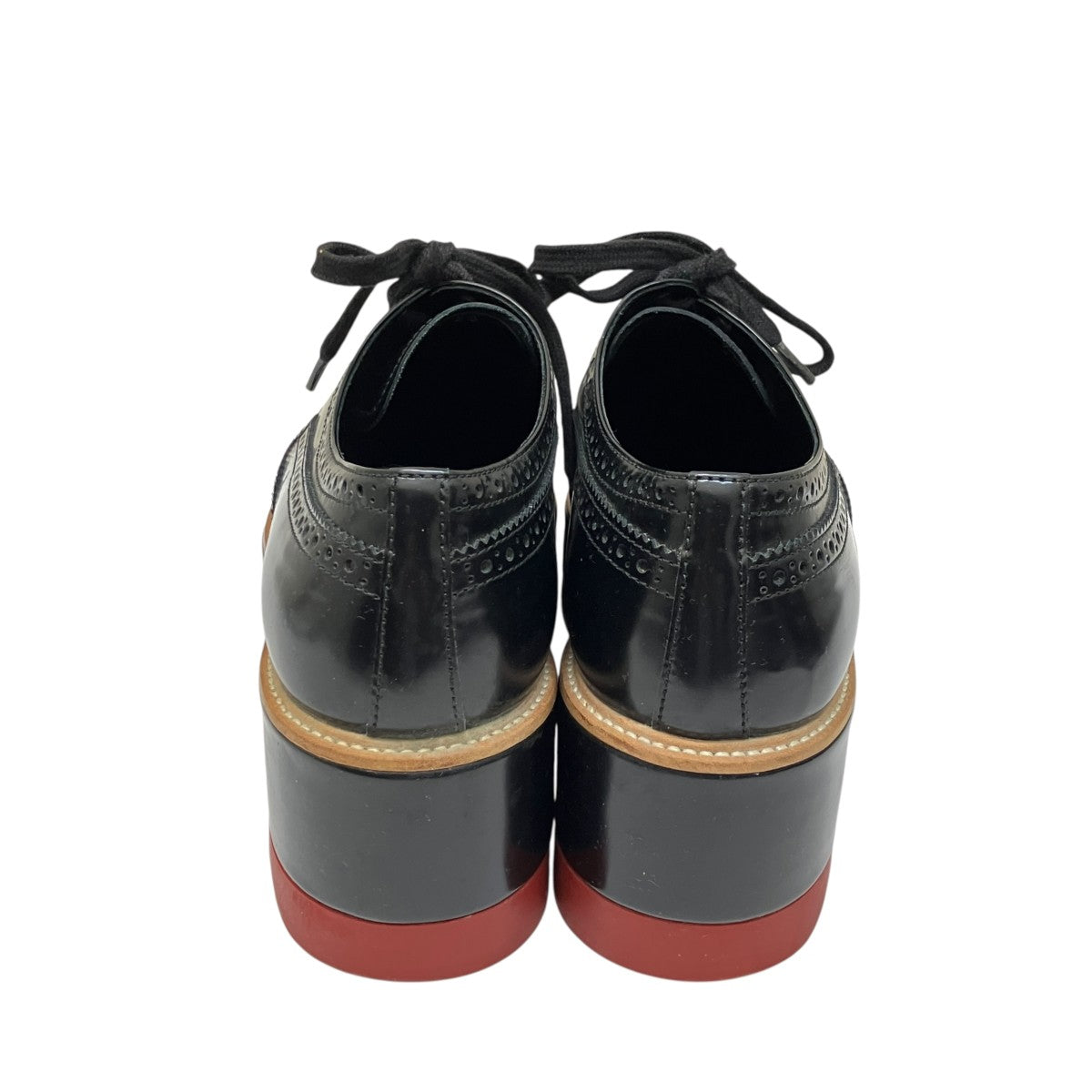 PRADA 厚底レースアップシューズ 古着・中古-3枚目のアイテム画像