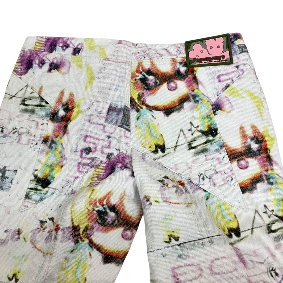 22SSプリントデニムパンツ