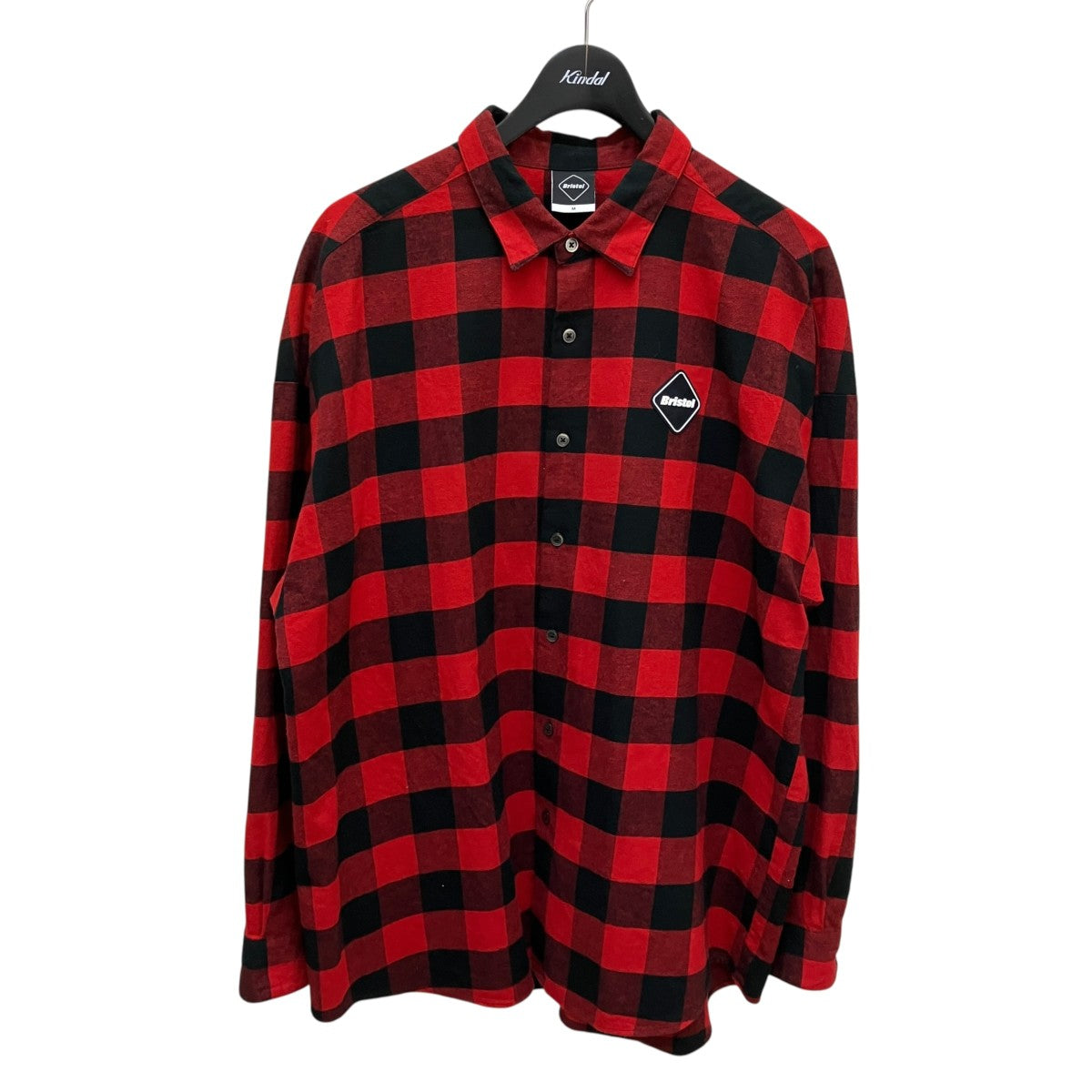 F．C．R．B．F． ブロックチェック長袖シャツFCRB-212078 古着・中古-1枚目のアイテム画像