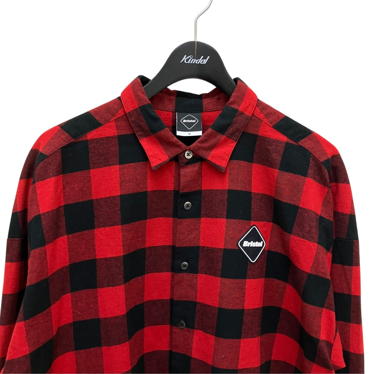 F．C．R．B．F． ブロックチェック長袖シャツFCRB-212078 古着・中古-2枚目のアイテム画像