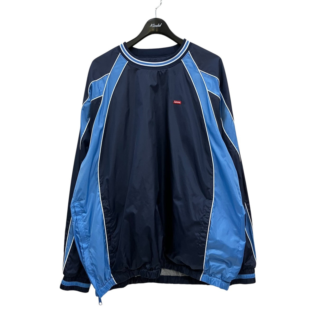Supreme 19AWpiping warm up pulloverプルオーバーシャツ 古着・中古-1枚目のアイテム画像