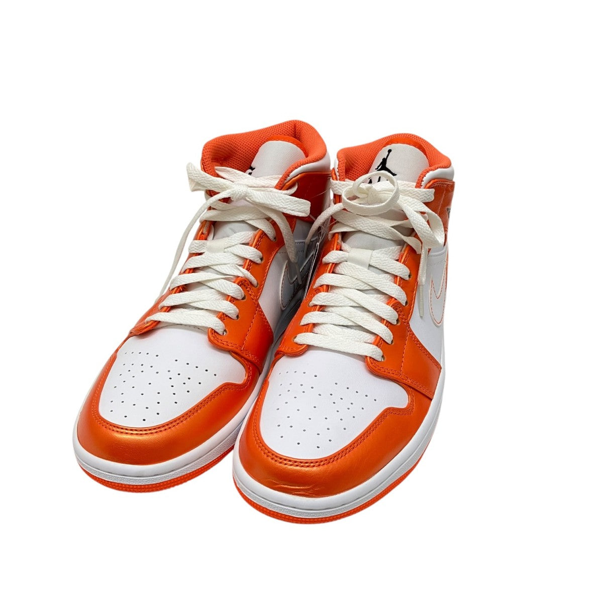 Air Jordan 1 Mid  Orange WhiteハイカットスニーカーDM3531-800