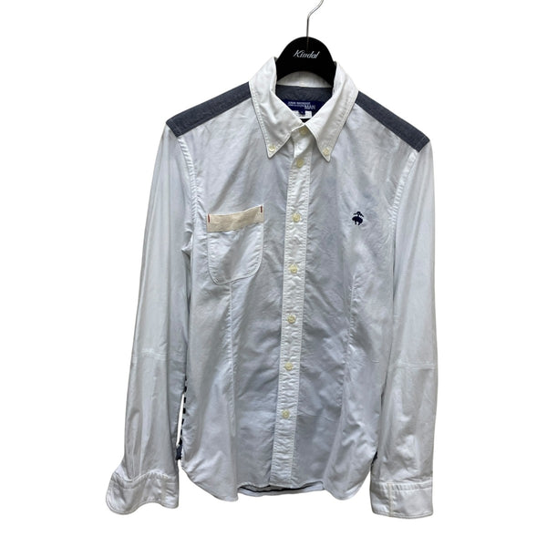 CDG JUNYA WATANABE MAN×BROOKS BROTHERS バックボーダー切替長袖