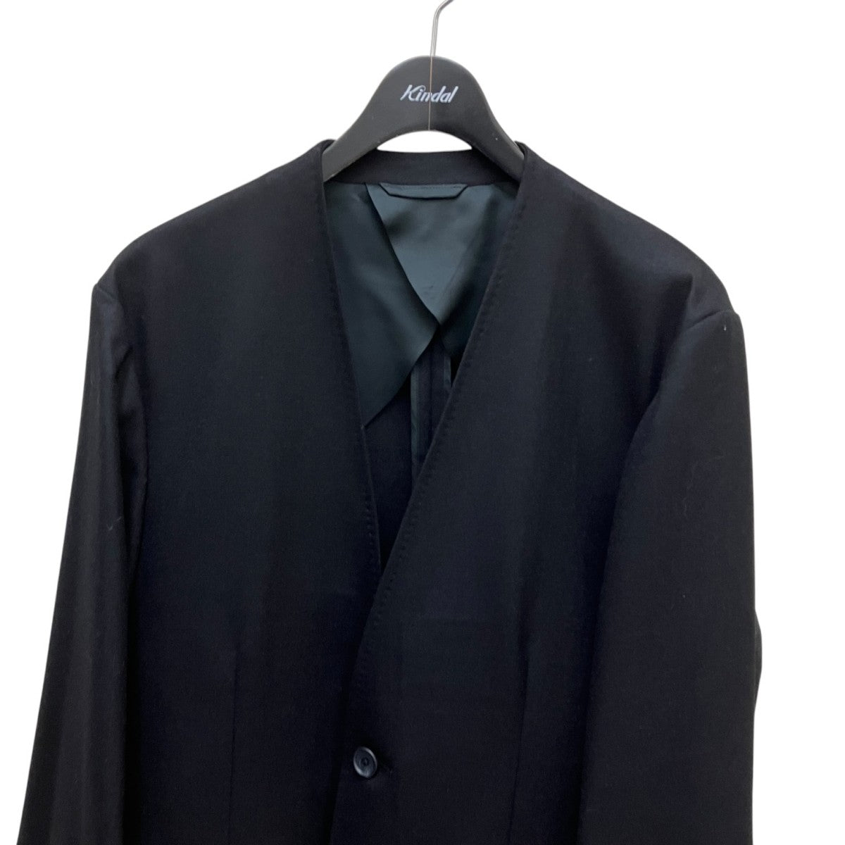 NO COLLAR LONG JACKETノーカラージャケットRM252-035