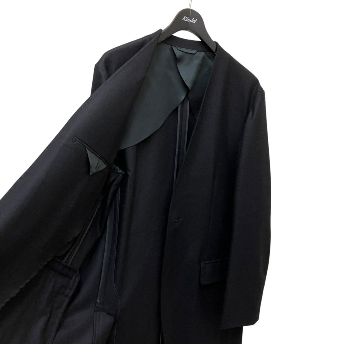 NO COLLAR LONG JACKETノーカラージャケットRM252-035