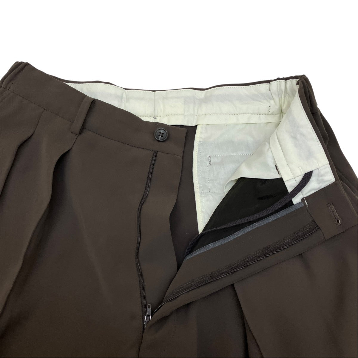 24AWSHIRRING TROUSERSワイドスラックスRM242-010