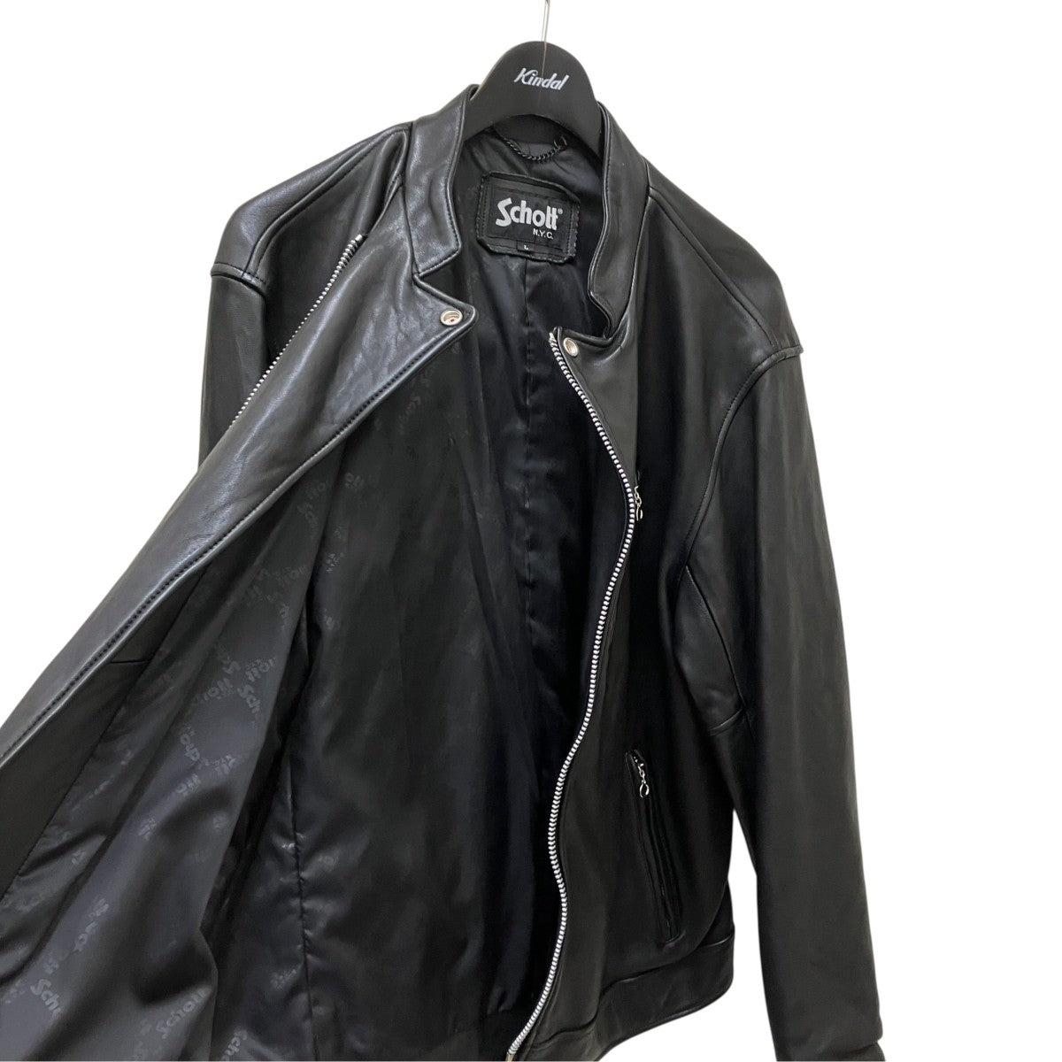 Lamb Leather Double Rider Jacketレザーライダースジャケット3101057