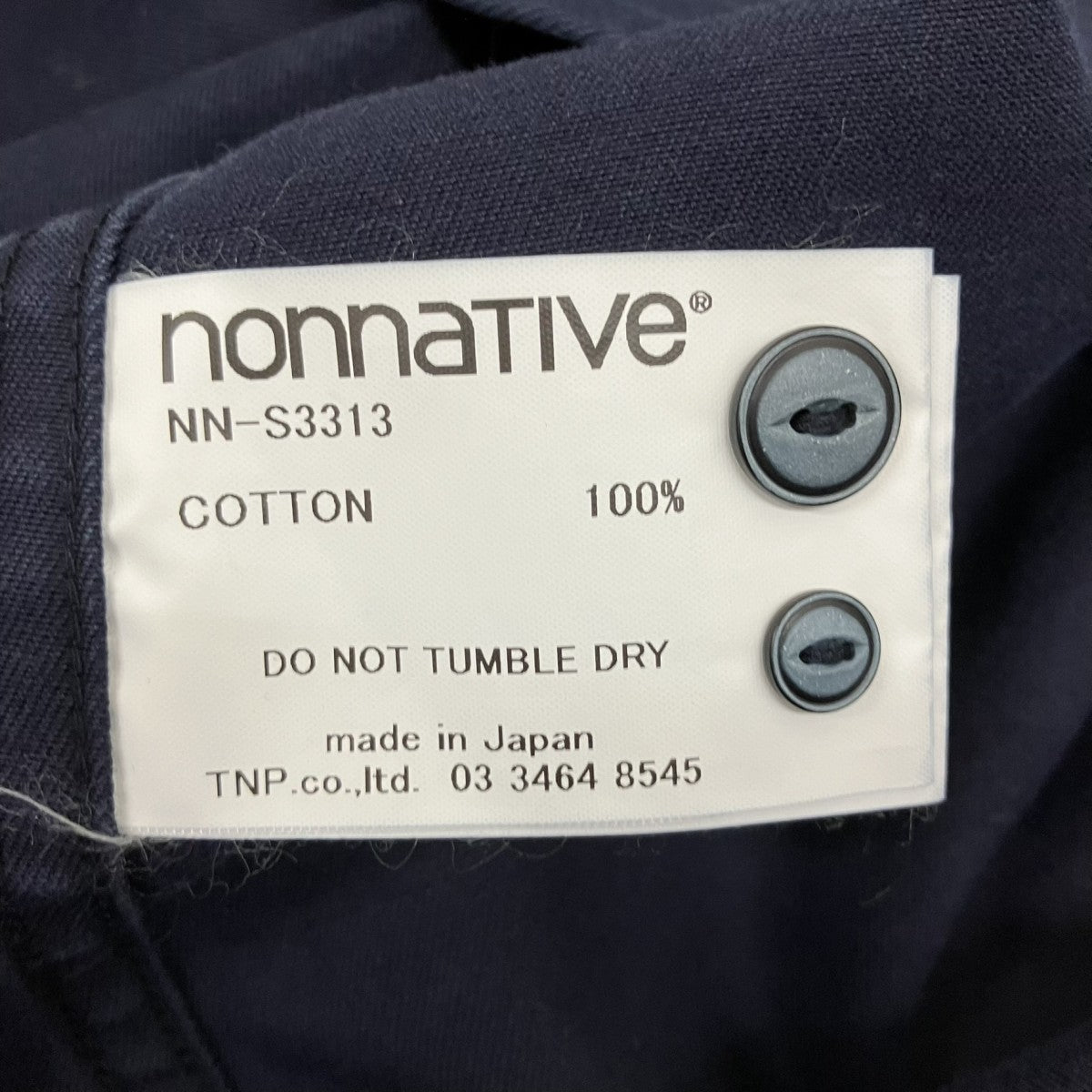 nonnative ベースボールシャツNN-S3313 古着・中古-6枚目のアイテム画像