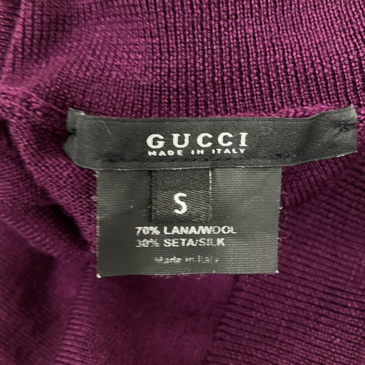 シルクウールタートルネックニット179364Z9940