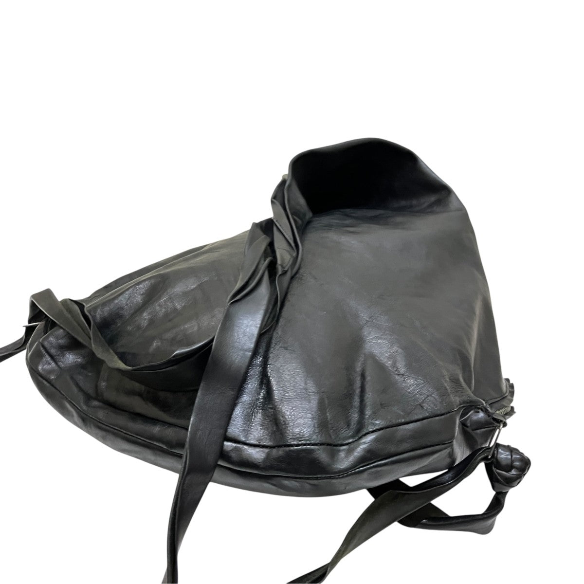 Snail bagレザーショルダーバッグ