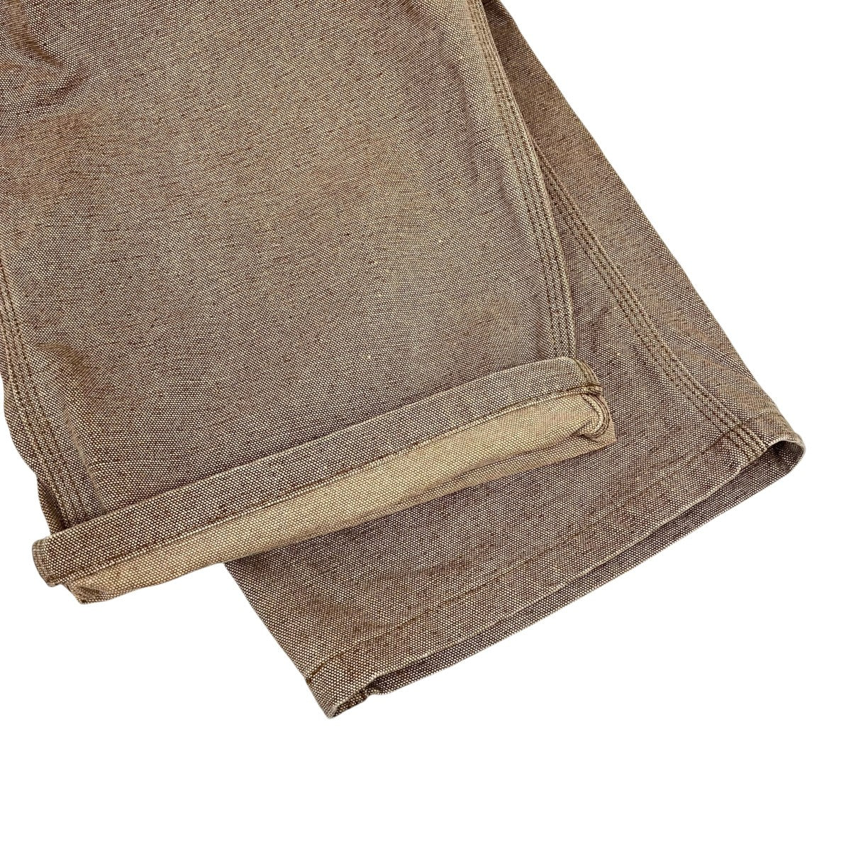 コットンパンツA24AP03HG WASHED ORGANIC CANVAS BELTED PANTS
