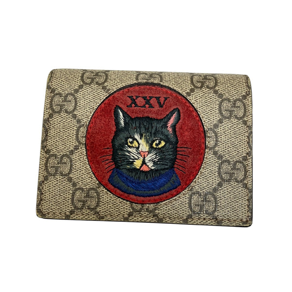 GUCCI×ヒグチユウコ ミスティックキャットGGスプリーム2つ折り財布