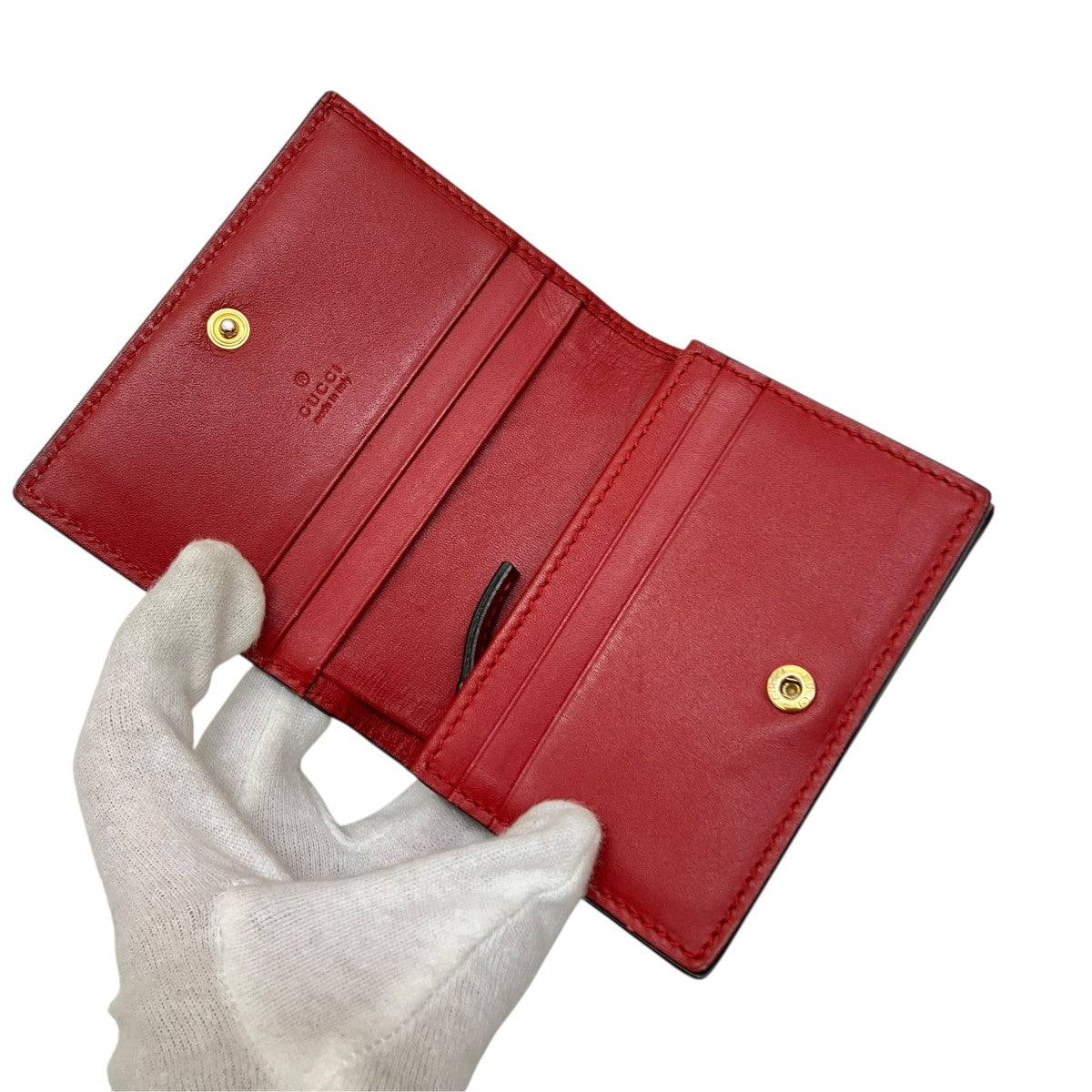 GUCCI×ヒグチユウコ ミスティックキャットGGスプリーム2つ折り財布
