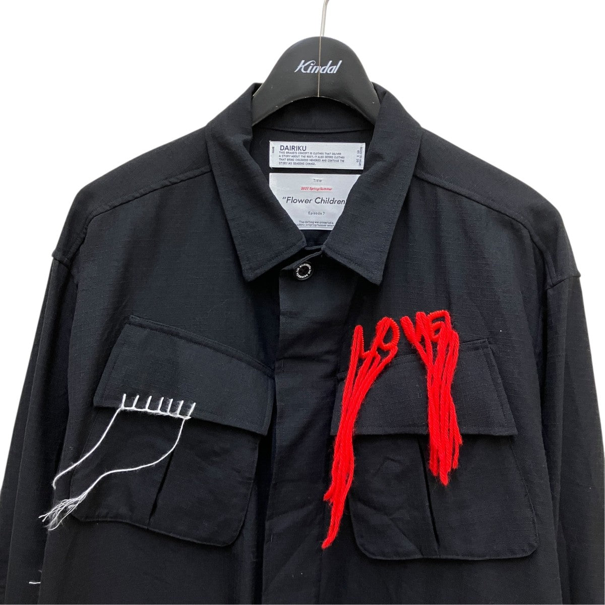 Wool Ripstop Fatigue Jacket・ジャケット21SSJ-7
