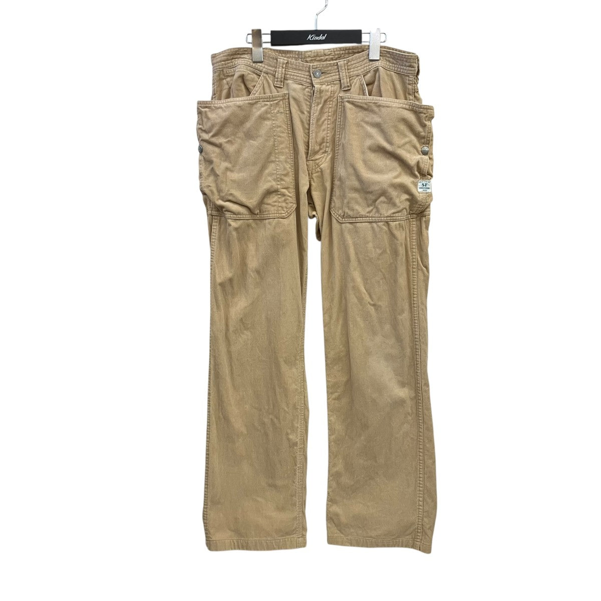 SASSAFRAS コーデュロイフォールリーフパンツ 古着・中古-1枚目のアイテム画像