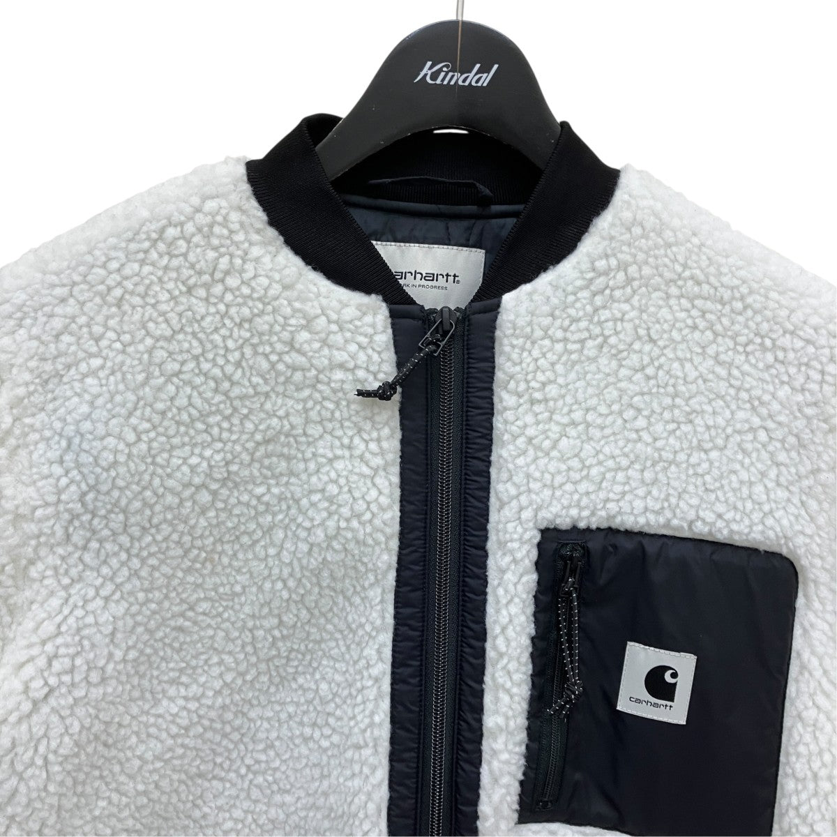 CarHartt W JANET LINERフリースジャケット 古着・中古-2枚目のアイテム画像