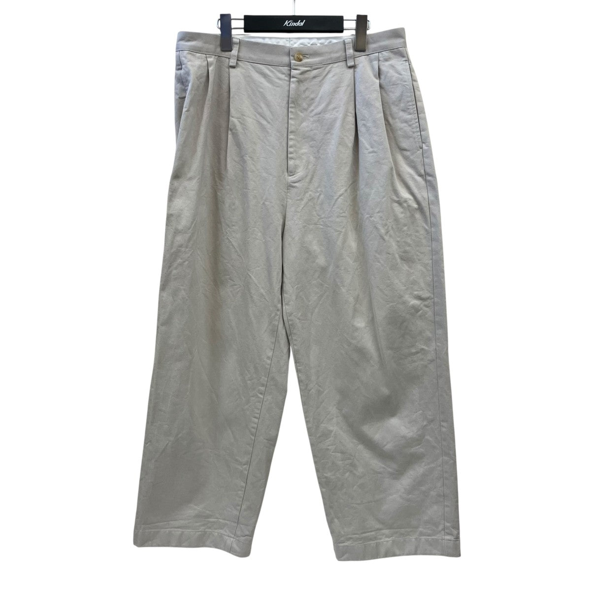 A．PRESSE Type．1 Silk Blend Chino Trousersコットンシルクパンツ24SAP-04-13H 古着・中古-1枚目のアイテム画像
