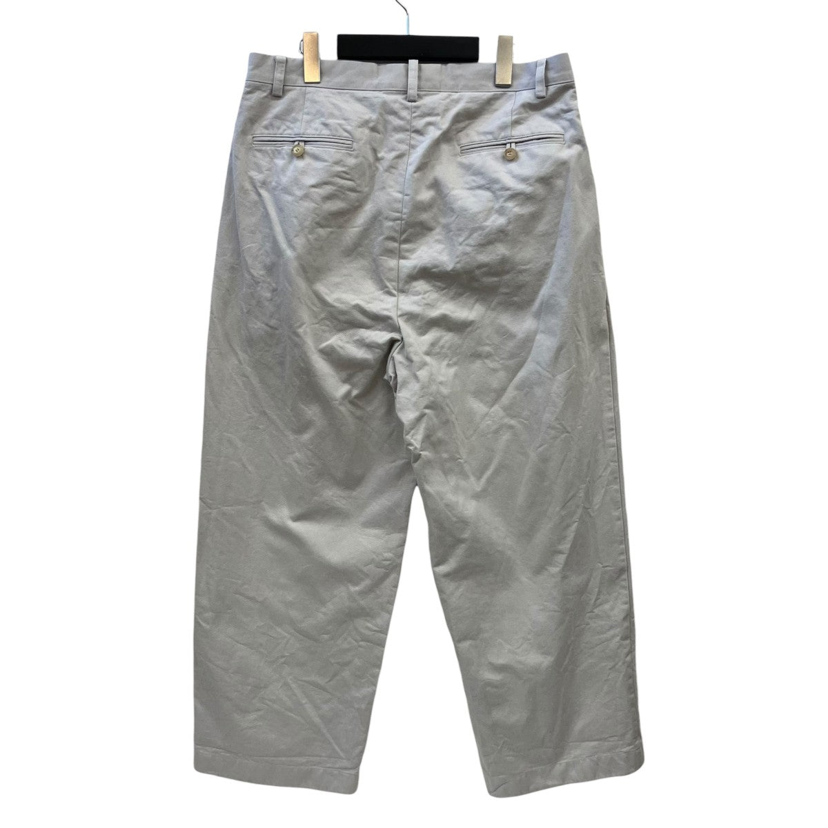A．PRESSE Type．1 Silk Blend Chino Trousersコットンシルクパンツ24SAP-04-13H 古着・中古-2枚目のアイテム画像
