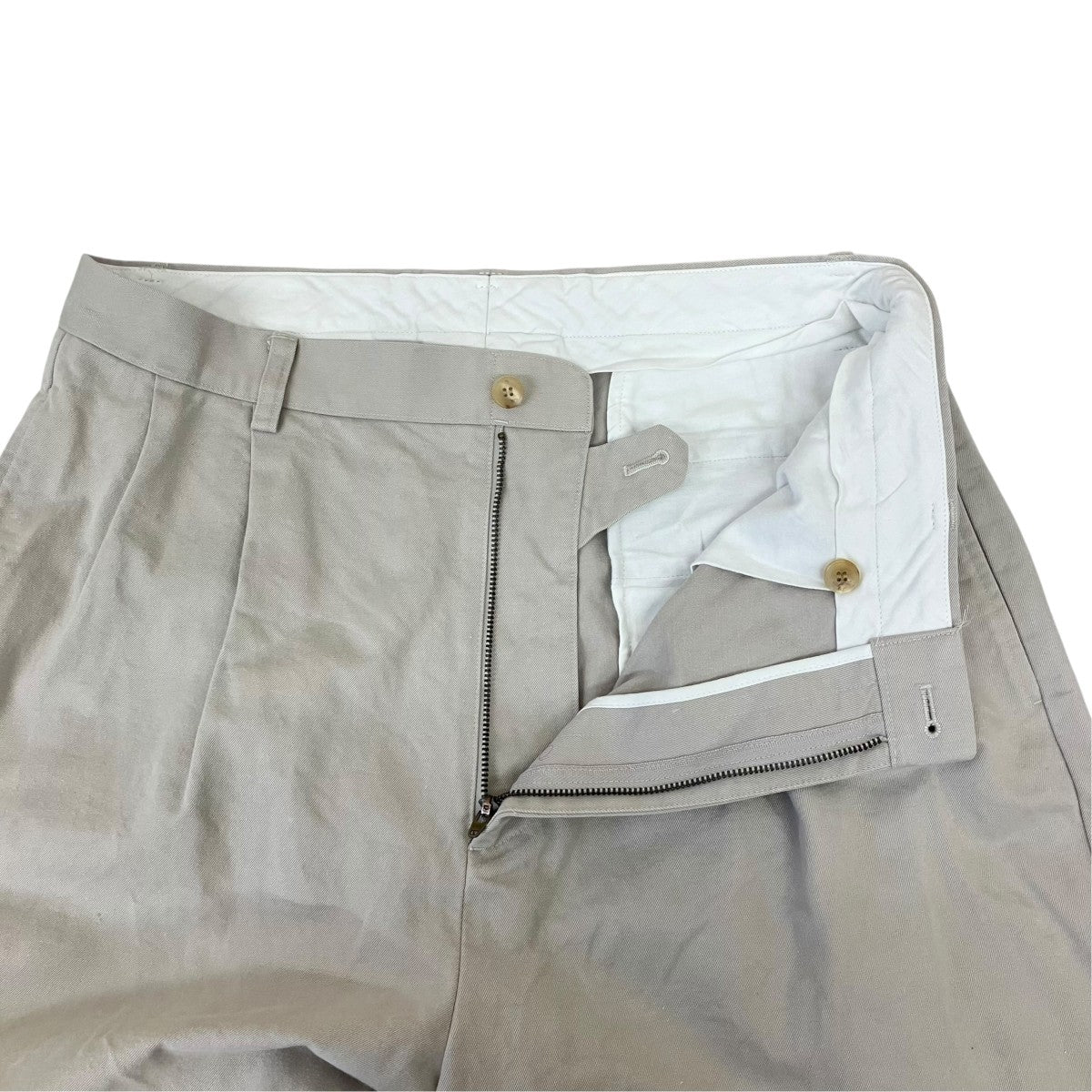 A．PRESSE Type．1 Silk Blend Chino Trousersコットンシルクパンツ24SAP-04-13H 古着・中古-3枚目のアイテム画像