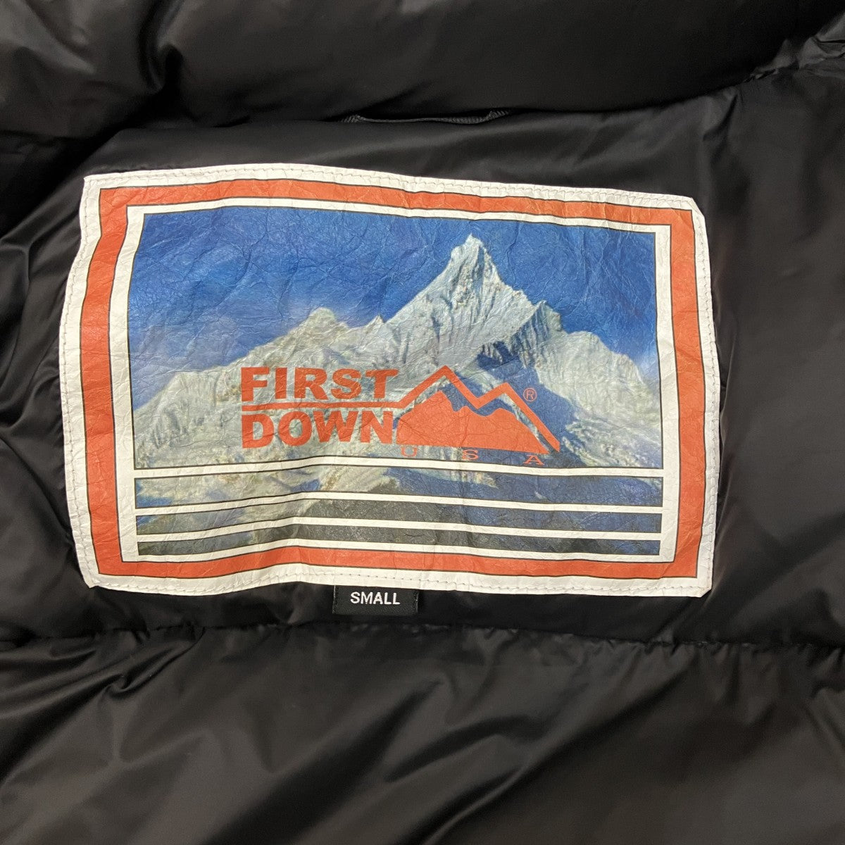 FIRST DOWN ダウンジャケット193-1516 古着・中古-5枚目のアイテム画像
