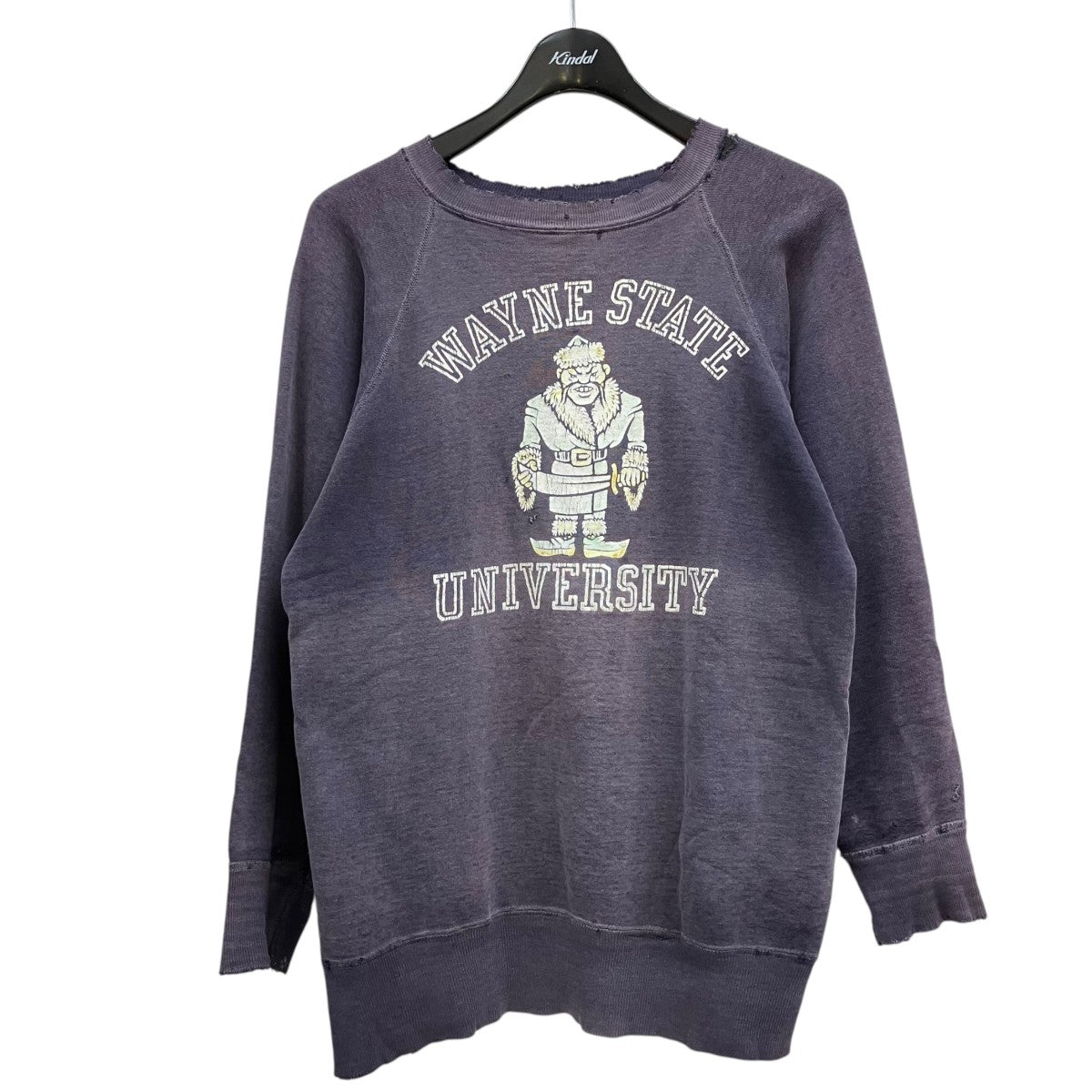 50s?60SカレッジスウェットWAYNE STATE