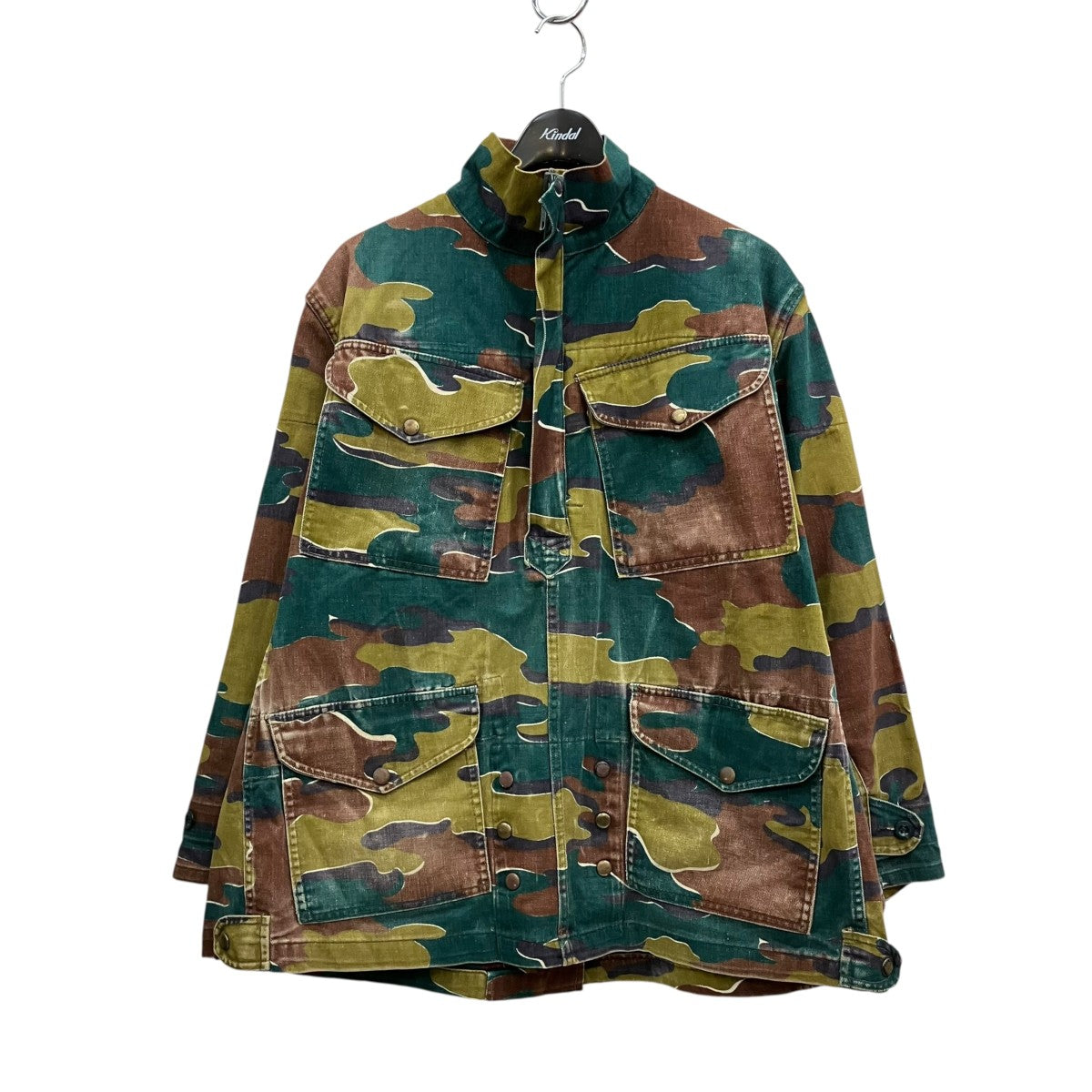 Vintage ベルギー軍 デニソンスモックハーフジップミリタリージャケット