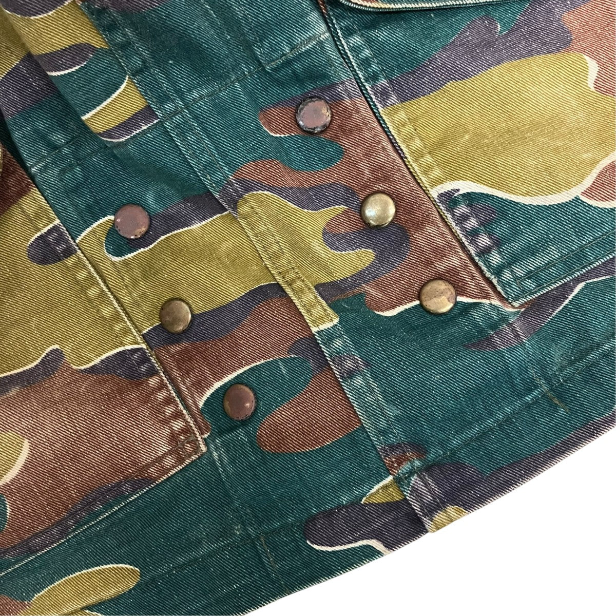 Vintage ベルギー軍 デニソンスモックハーフジップミリタリージャケット