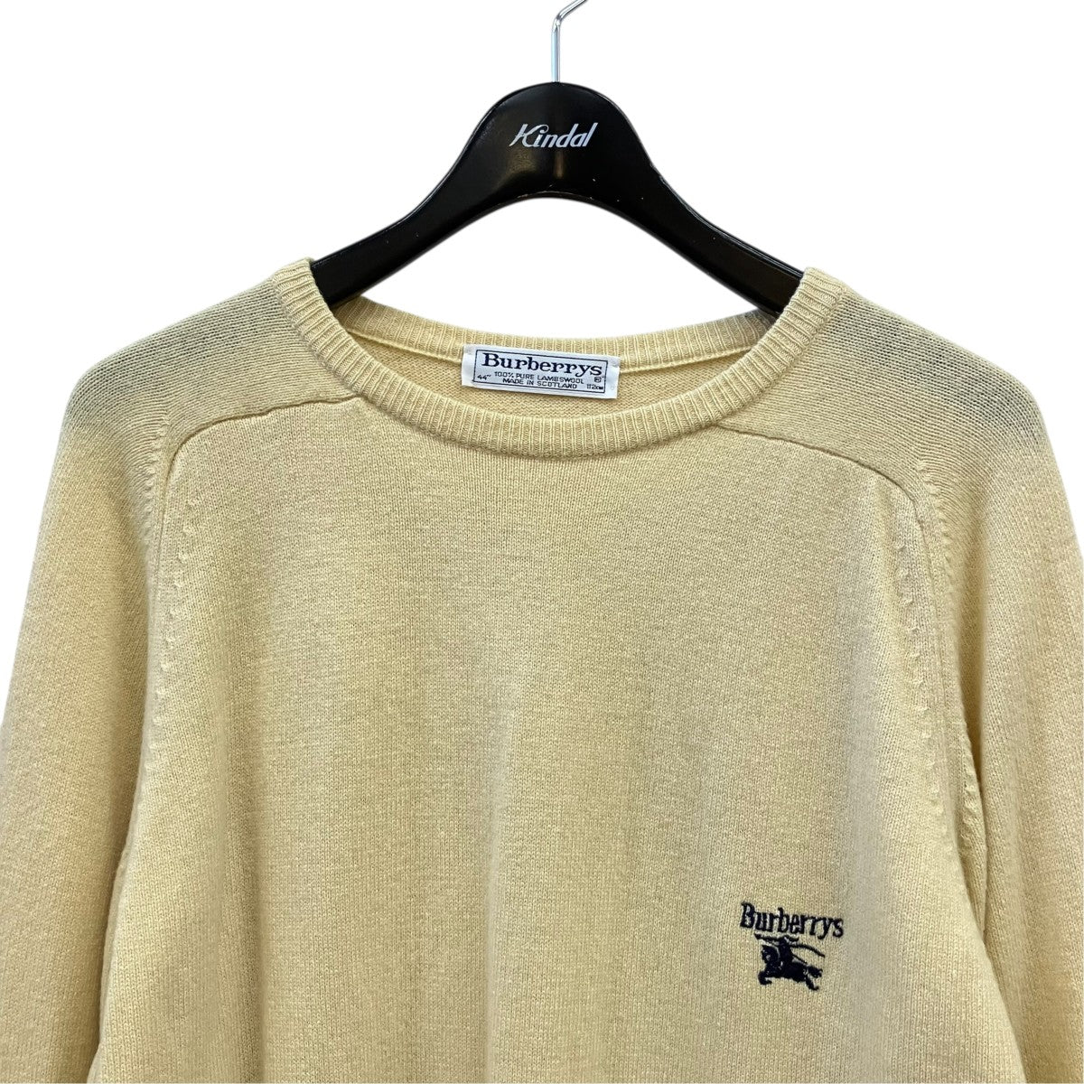 BURBERRY クルーネックニット 古着・中古-2枚目のアイテム画像