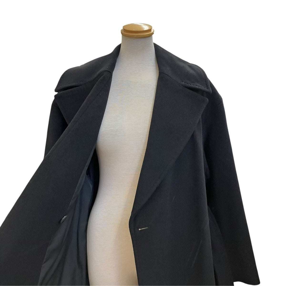 Snidel カシミヤ混ロングコートSWFC2354004 古着・中古-4枚目のアイテム画像