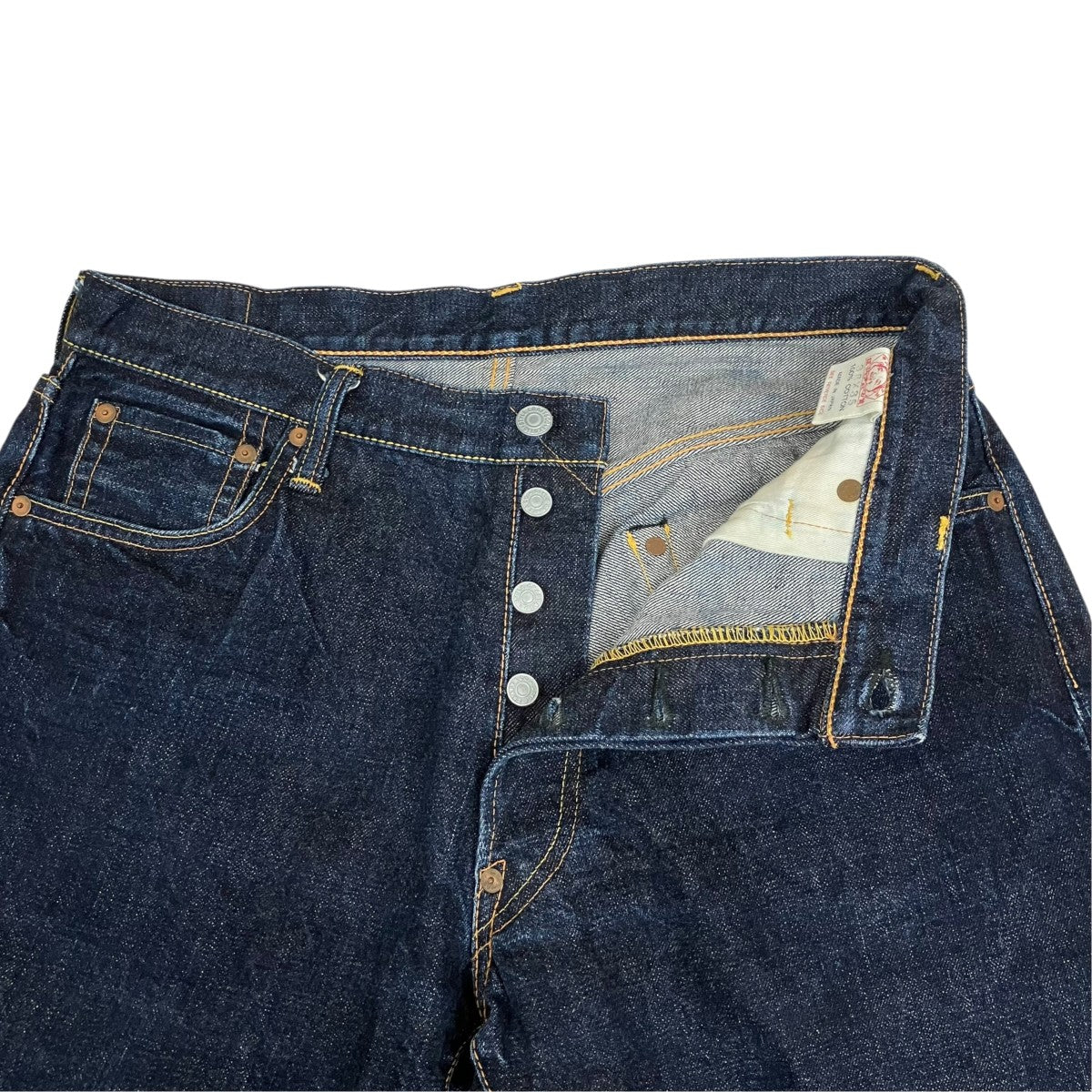 2000 No．1 赤カモメバックカモメペイントセルビッジデニム