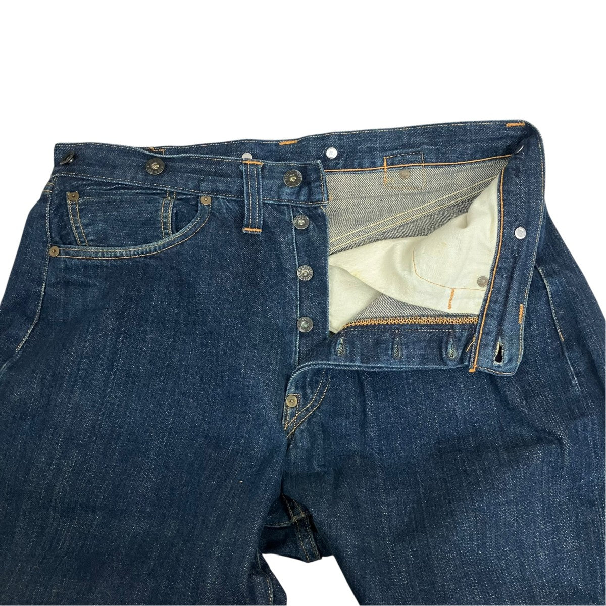 99年製201XX 1920年モデル90’s復刻  刻印555バレンシア 布パッチシンチバックデニム20201-0020