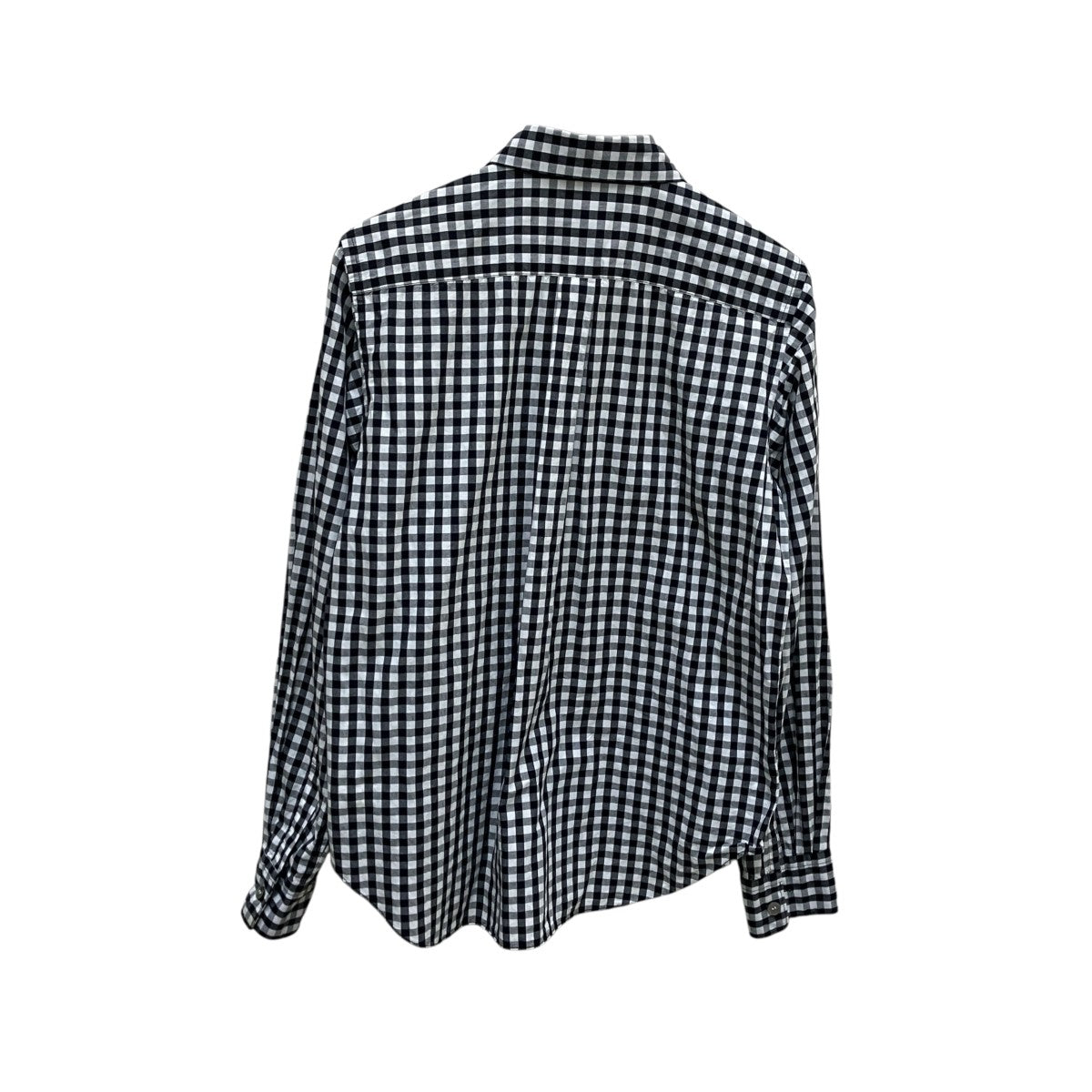 BLACK COMME des GARCONS チェック×ドットパッチワークシャツ1J-B011 古着・中古-3枚目のアイテム画像